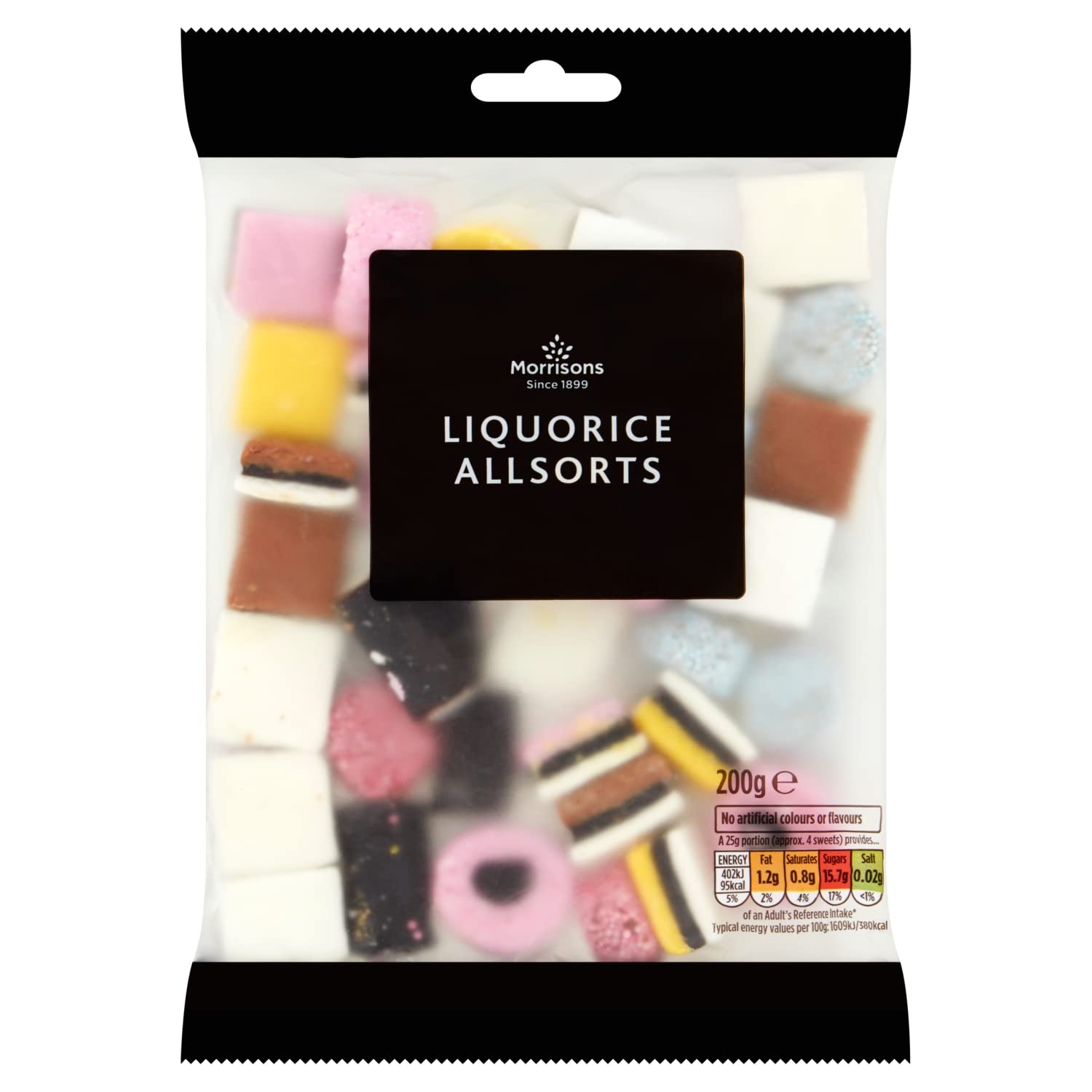 Morrisons Liquorice Allsorts - Classic Selection | 200g Bag