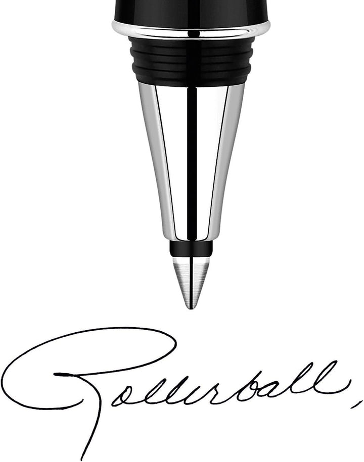 PARKER - QUINK Rollerball Pen Ink Refill, Fine, Black (1 Refill)