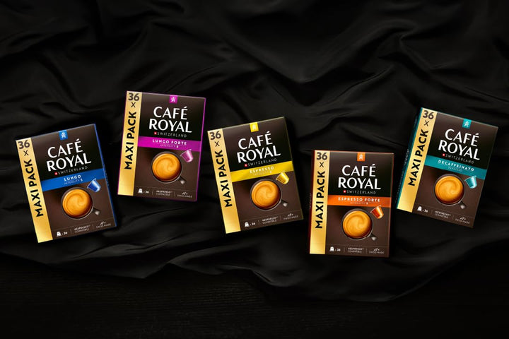 Café Royal - Ristretto Coffee Capsules for Nespresso, 36-Pack, 100% Arabica, Intensity 11