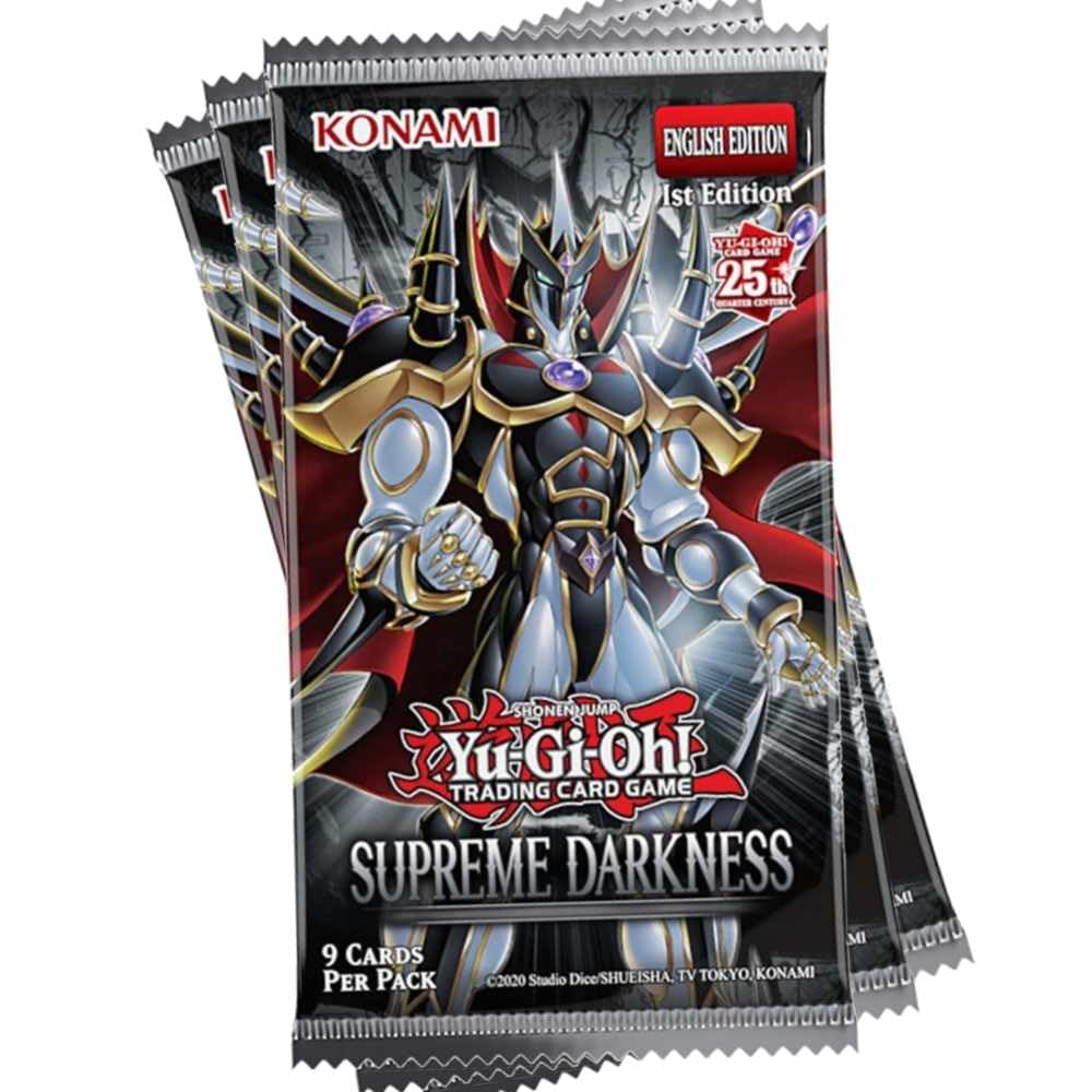 Yu-Gi-Oh! Supreme Darkness Booster Pack - 3-Pack Edition | 101 New Cards