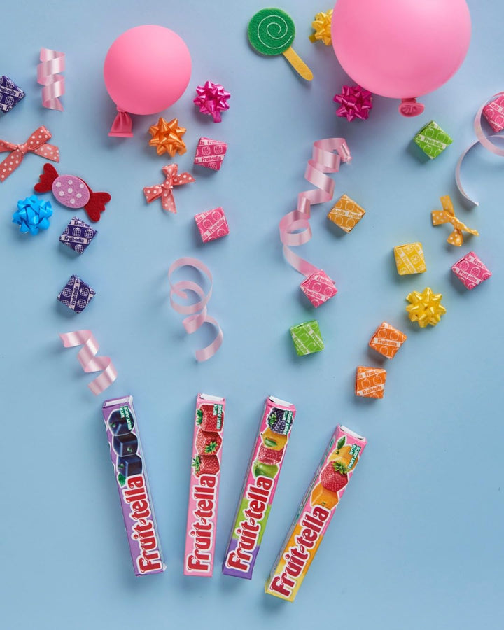 Fruittella Summer Fruits Soft Chew Sweets, Vegan & Gluten-Free - 40 x 41g Sticks