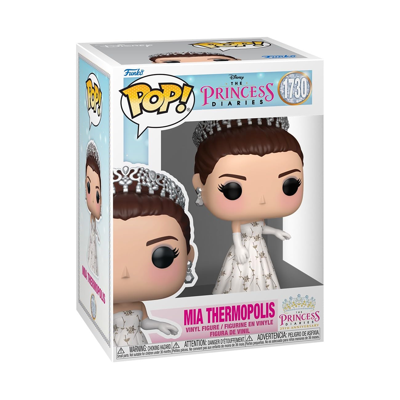 Funko POP! Disney: Mia Thermopolis - The Princess Diaries Chibi Figure | Vinyl | Multicolor
