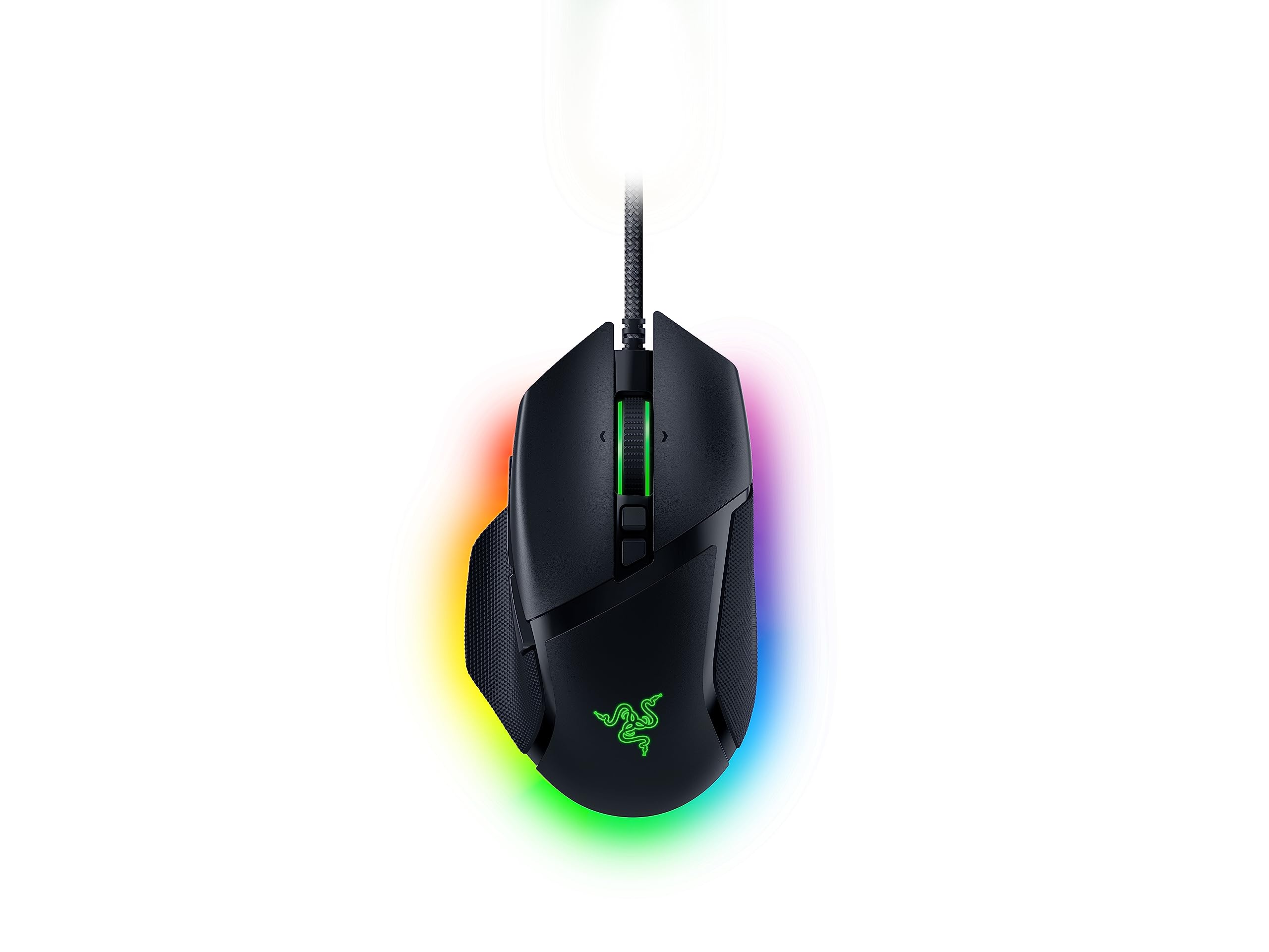 Razer Basilisk V3 - Wired Customisable Gaming Mouse (10+1 Programmable Buttons, HyperScroll Tilt Wheel, 11 Chroma RGB Lighting Zones, Optical Mouse Switches, Focus+ 26K DPI Optical Sensor) Black 1