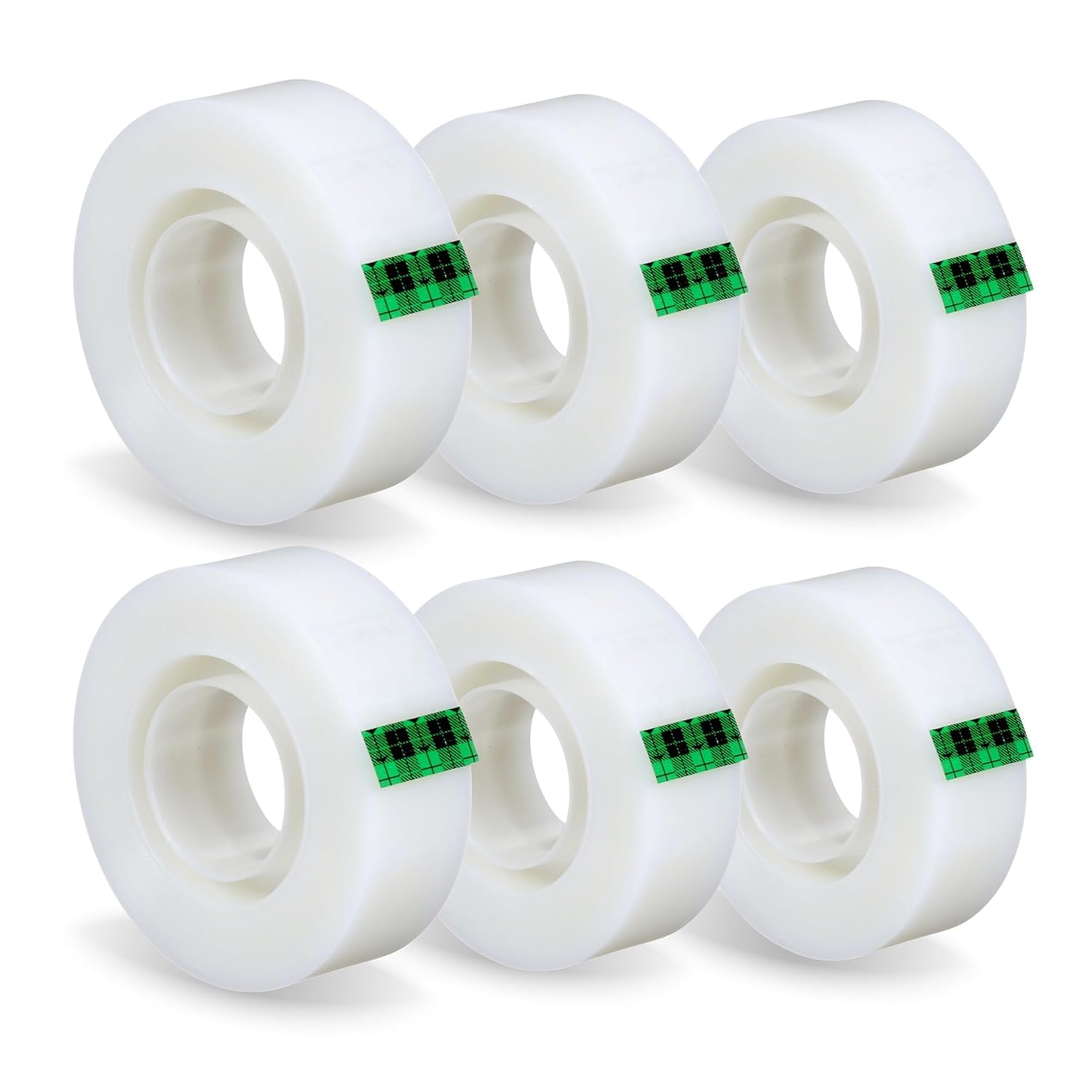 Scotch Magic Tape - 6 Rolls, 19mm x 33m, Invisible Matte Finish | Refillable Dispenser Included 2