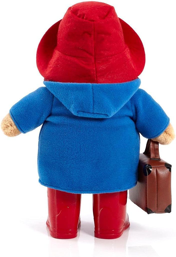 Classic Paddington Bear Plush with Suitcase and Boots - 33cm 9