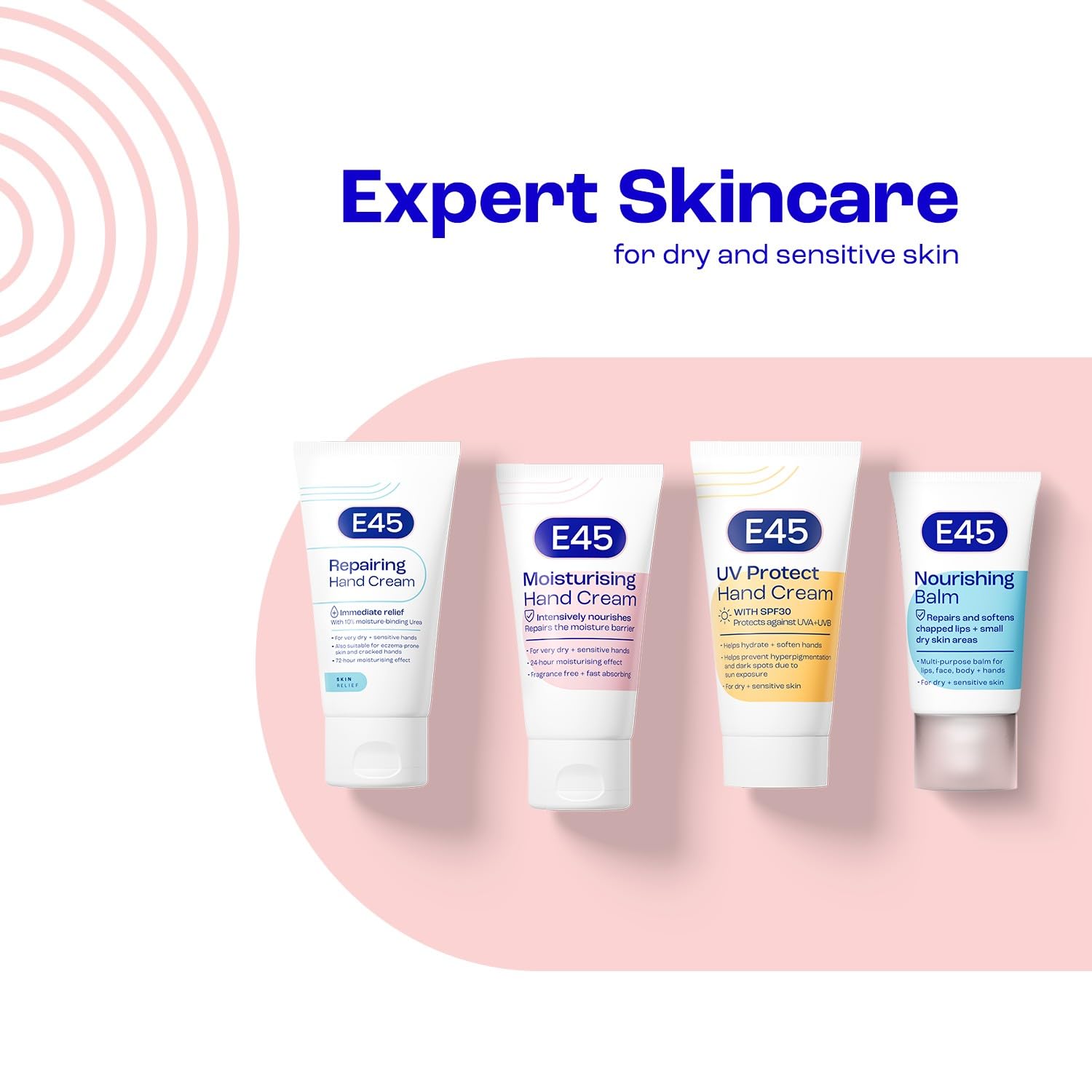 E45 UV Protect Hand Cream SPF30 - Hydrating & Softening for Dry/Sensitive Skin | 50 ml 6