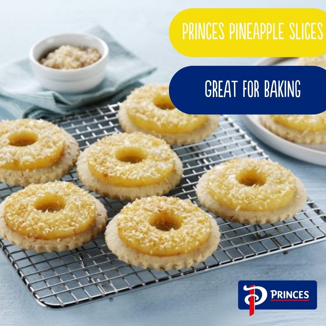 Princes Pineapple Slices in Juice - Ready to Eat Fruit | 432g Tin 2