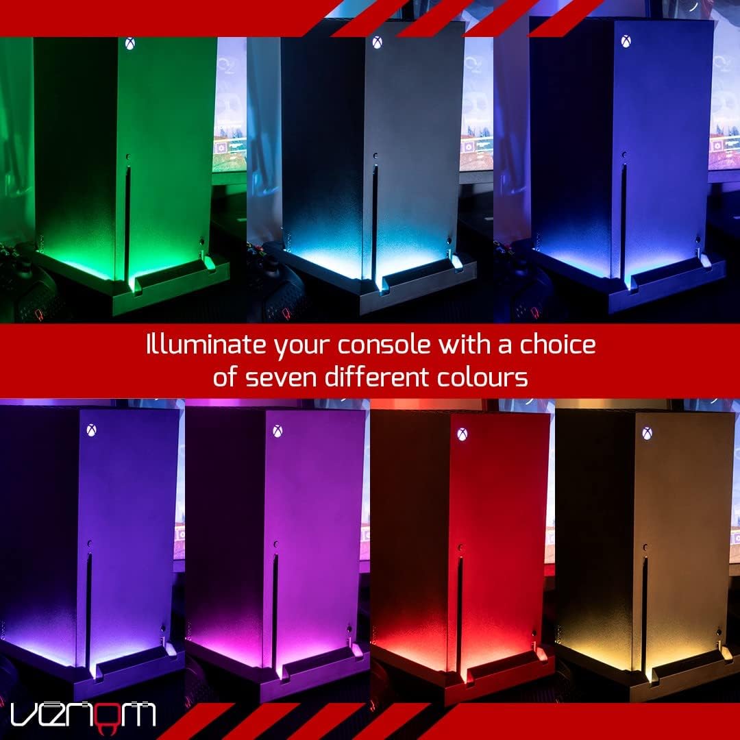 Venom Multi-Colour LED Light-Up Stand for Xbox Series X 7