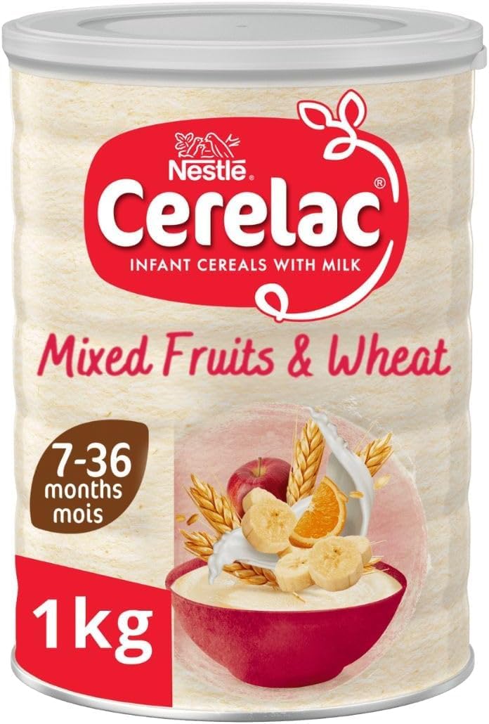 Cerelac Mixed Fruits & Wheat Infant Cereal with Milk - From 7 Months+ | 1 kg Powder 1