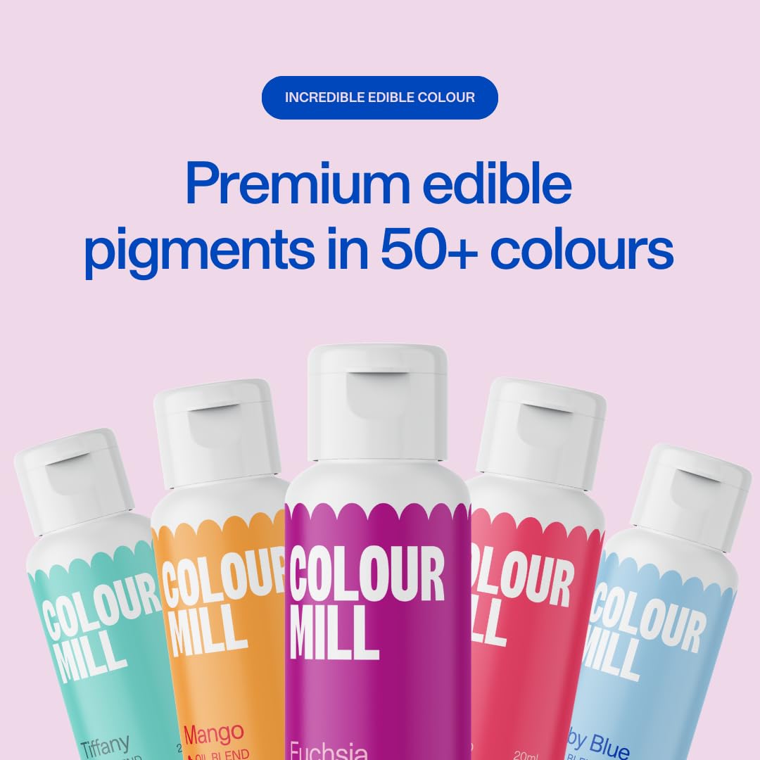 Colour Mill Oil Blend Food Colouring - Baby Pink | Oil-Based | 20 ml 5