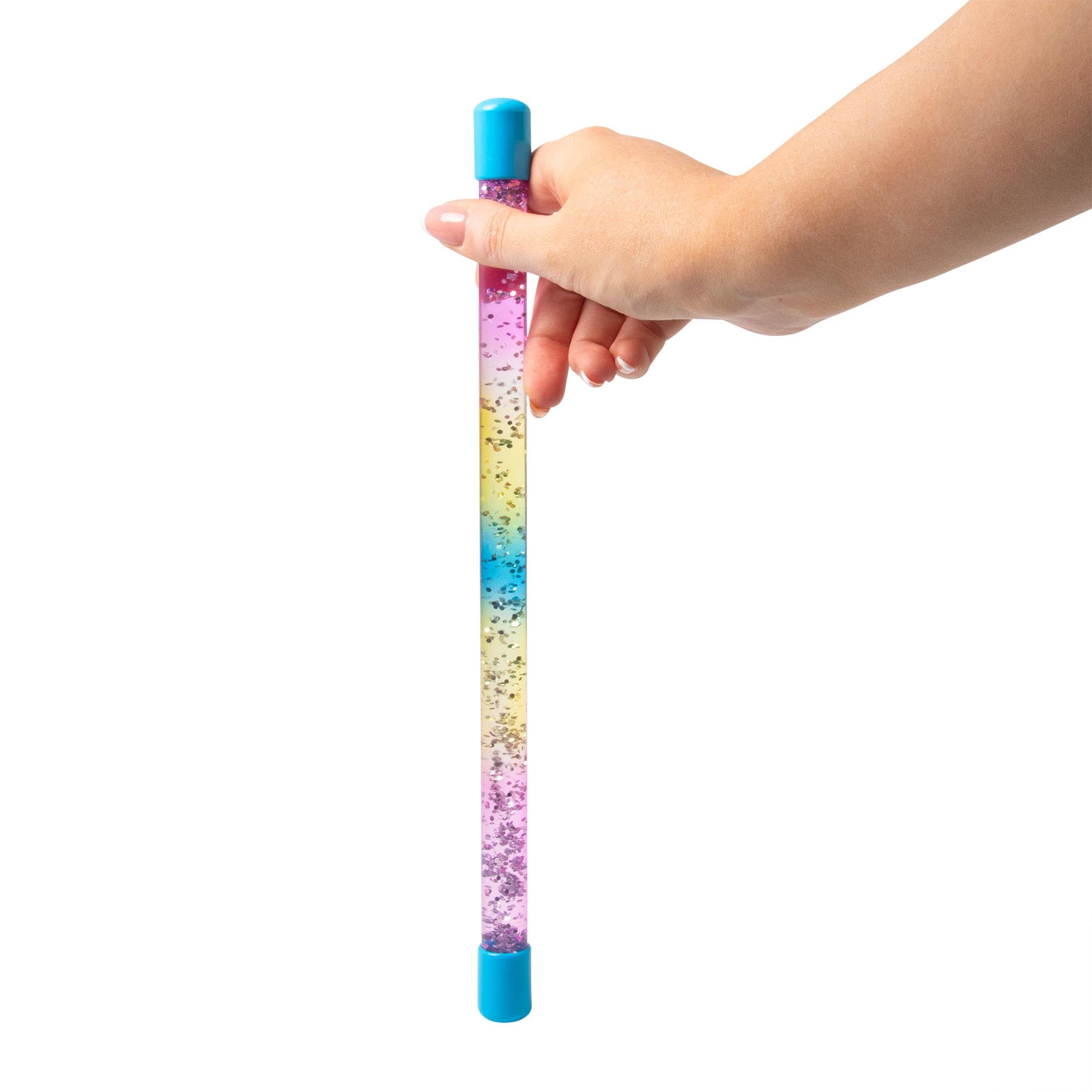 RGL Sensory Fidget Stick - Rainbow Glitter Swirling Calming Toy for Focus and Relaxation 4