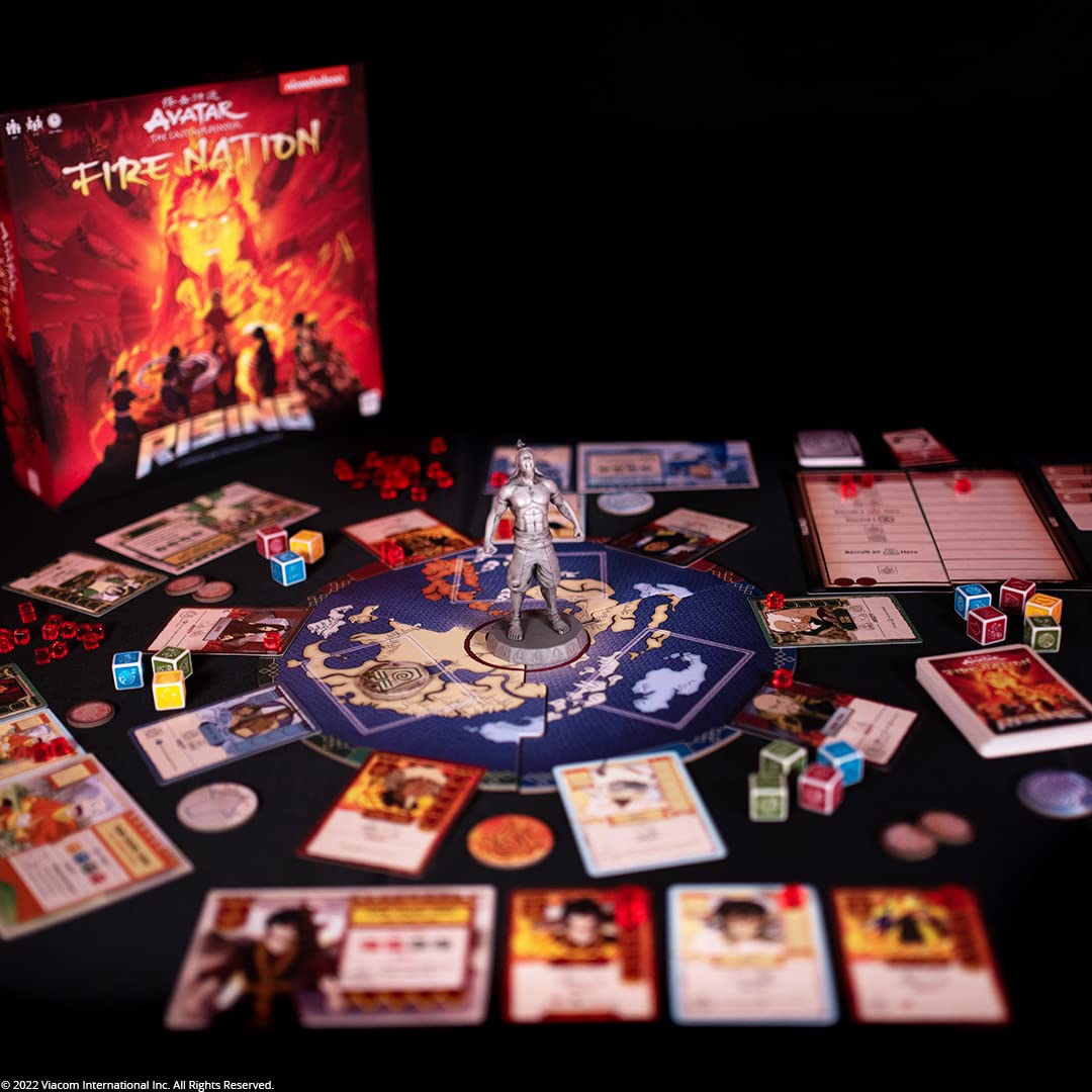 USAopoly Avatar The Last Airbender: Fire Nation Rising Cooperative Board Game 4