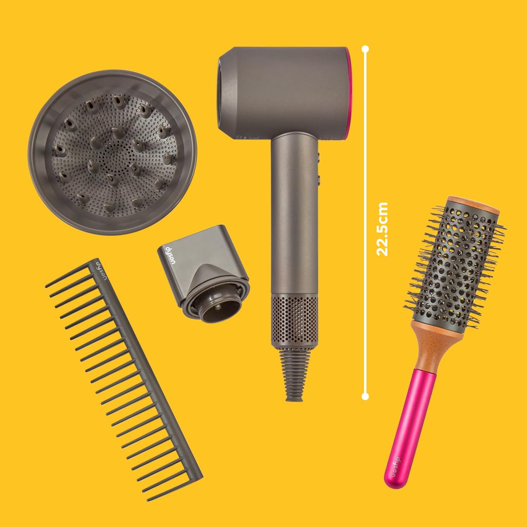 Casdon Dyson Supersonic Styling Set - Interactive Toy Hairdryer for Kids Aged 3+ 17