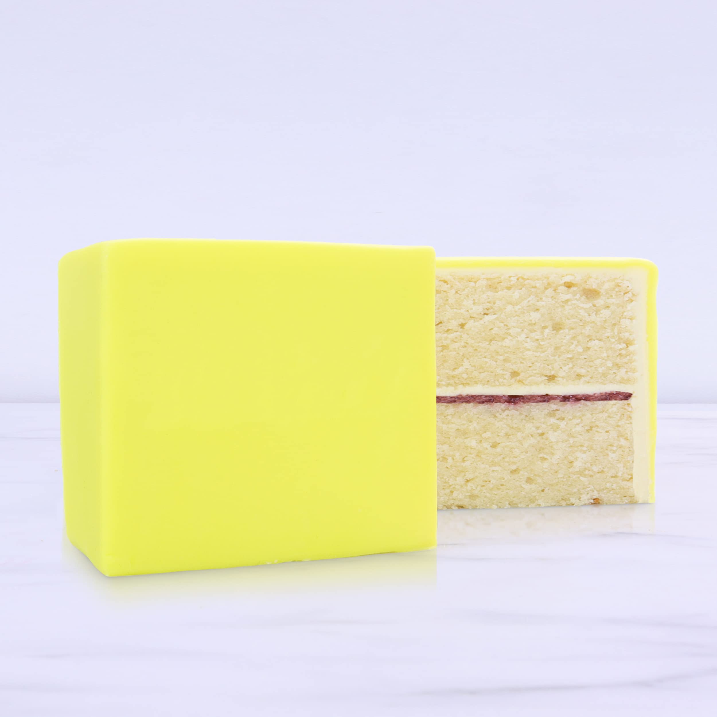 PME Sugarpaste Fondant - Yellow, 250g | Ready-to-Roll | Thermo-Tech Activated