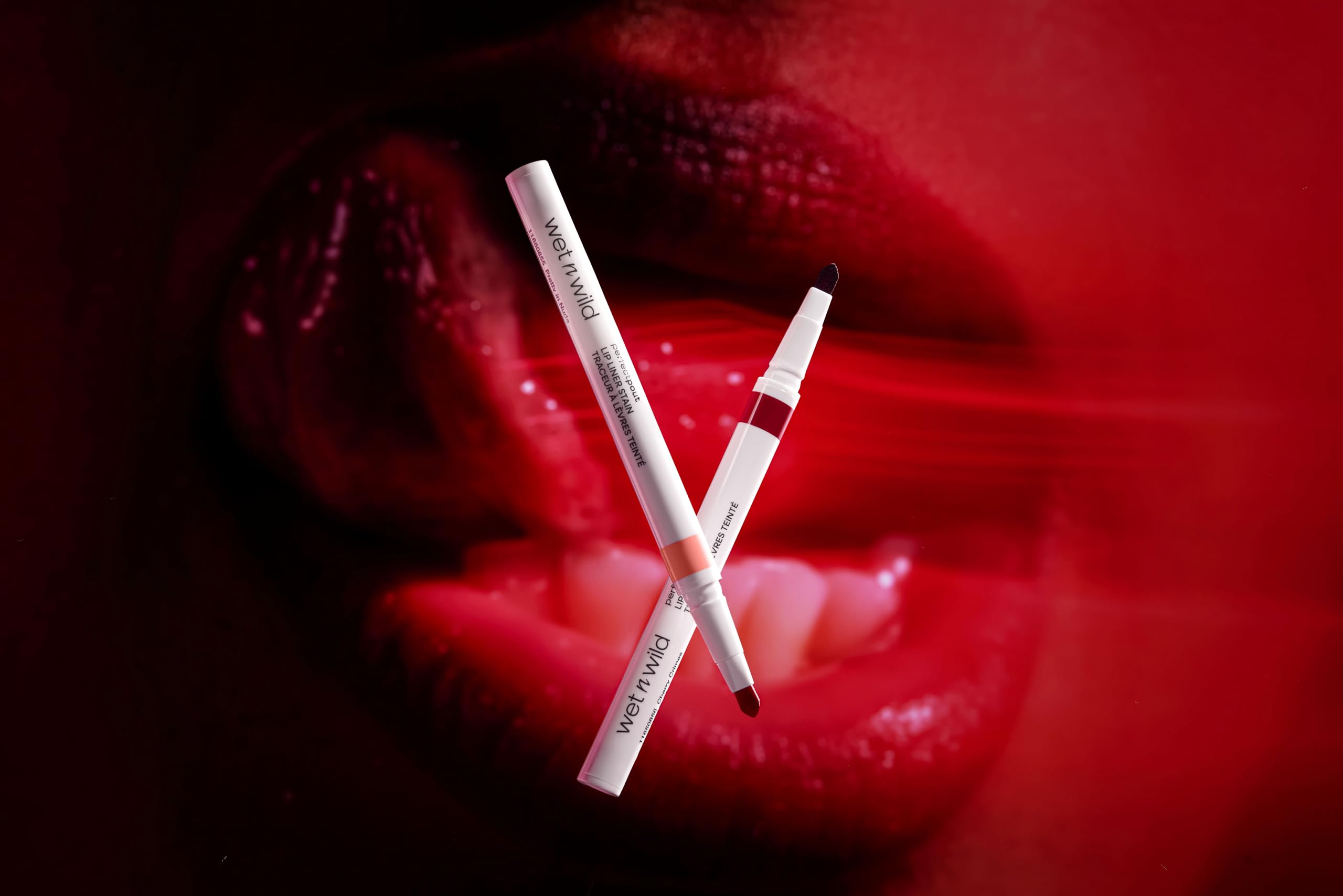 Wet n Wild Perfect Pout Lip Liner Stain - Transfer-Proof Liquid Tint | Cherry Crimes | 0.5 ml 7