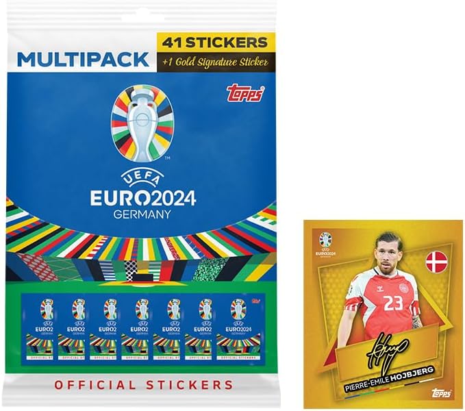 Topps Euro 2024 Sticker Collection - Multipack (FS0004744-UK)