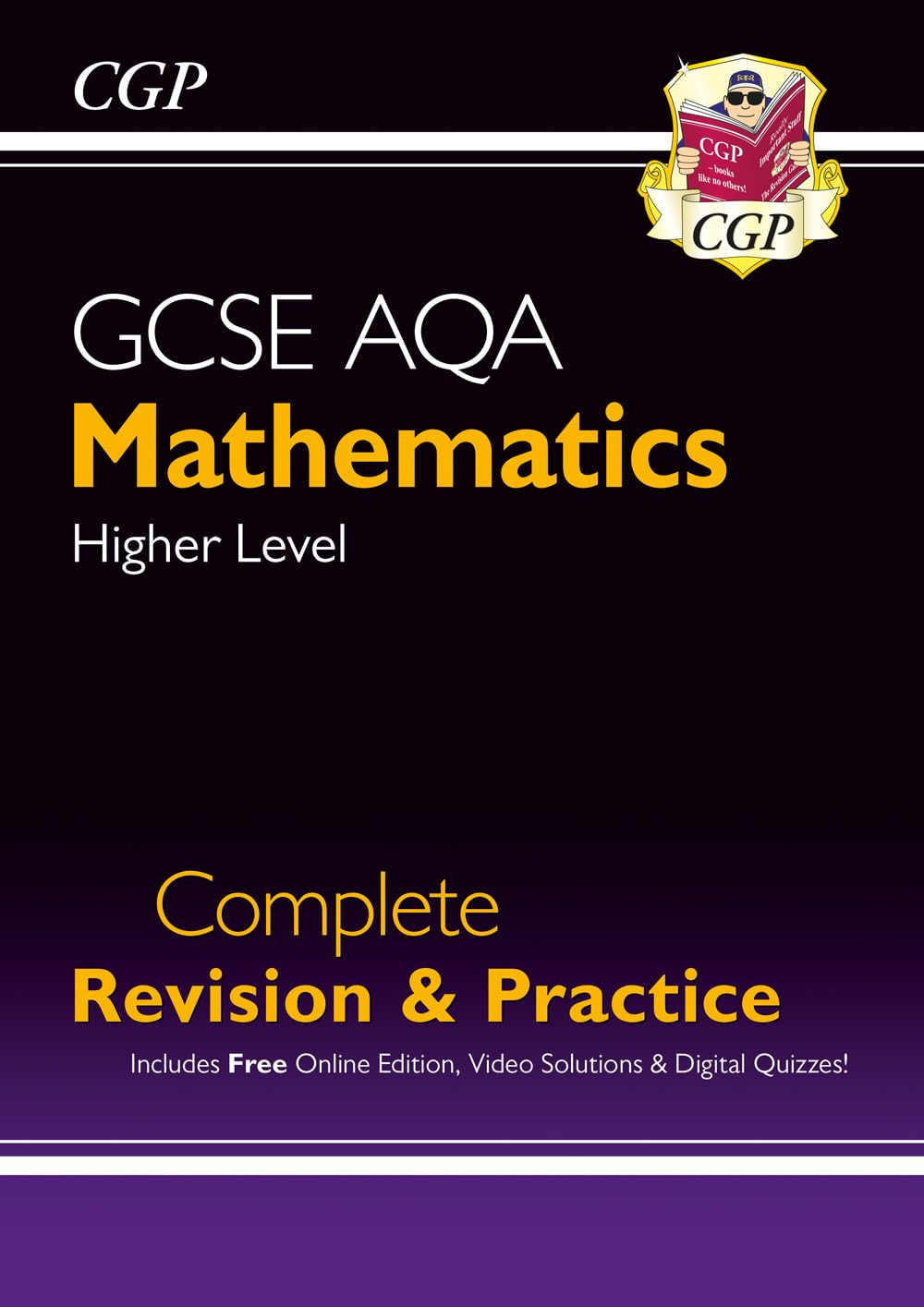 CGP New Edition 2021 GCSE Maths AQA Complete Revision & Practice: Higher | Paperback | English