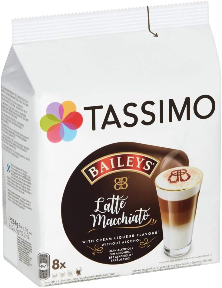 Tassimo Latte Macchiato Baileys Medium Roast Coffee Capsules, 16 Count 3