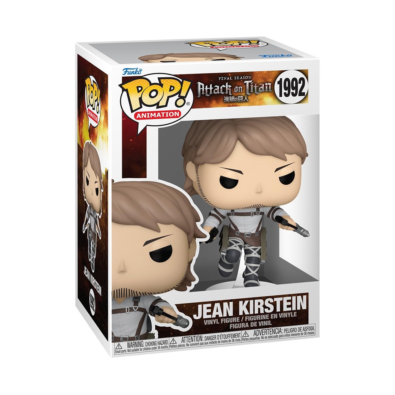 Funko Pop! Animation: Attack on Titan - Jean Kirstein Vinyl Figure 3