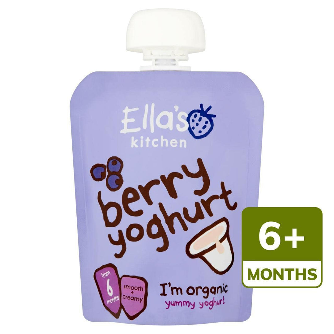Ella's Kitchen - Organic Berry Greek Yoghurt Snack for Babies 90g
