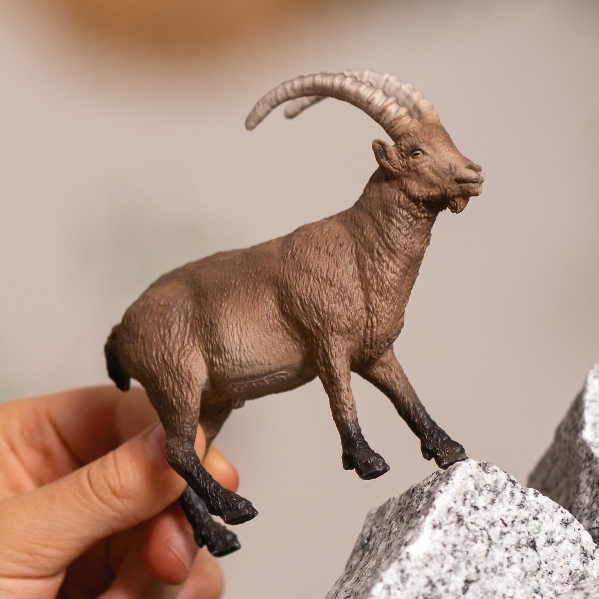 SCHLEICH WILD LIFE Ibex Figurine 14873 | Ages 3+ | Miniature Scale