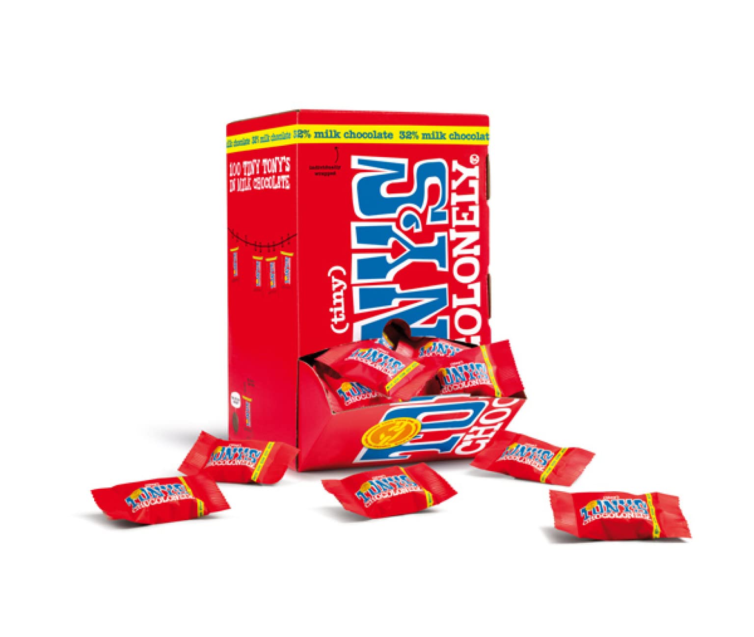 Tony's Chocolonely Tiny Tony's Milk Chocolate Gift Box - 900g Fair Trade Belgian Chocolate