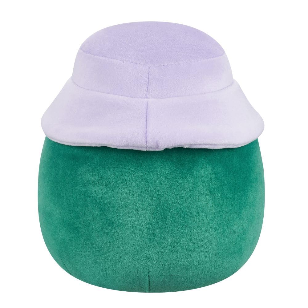 Squishmallows Austin the Green Avocado Plush - 7.5-Inch with Bucket Hat