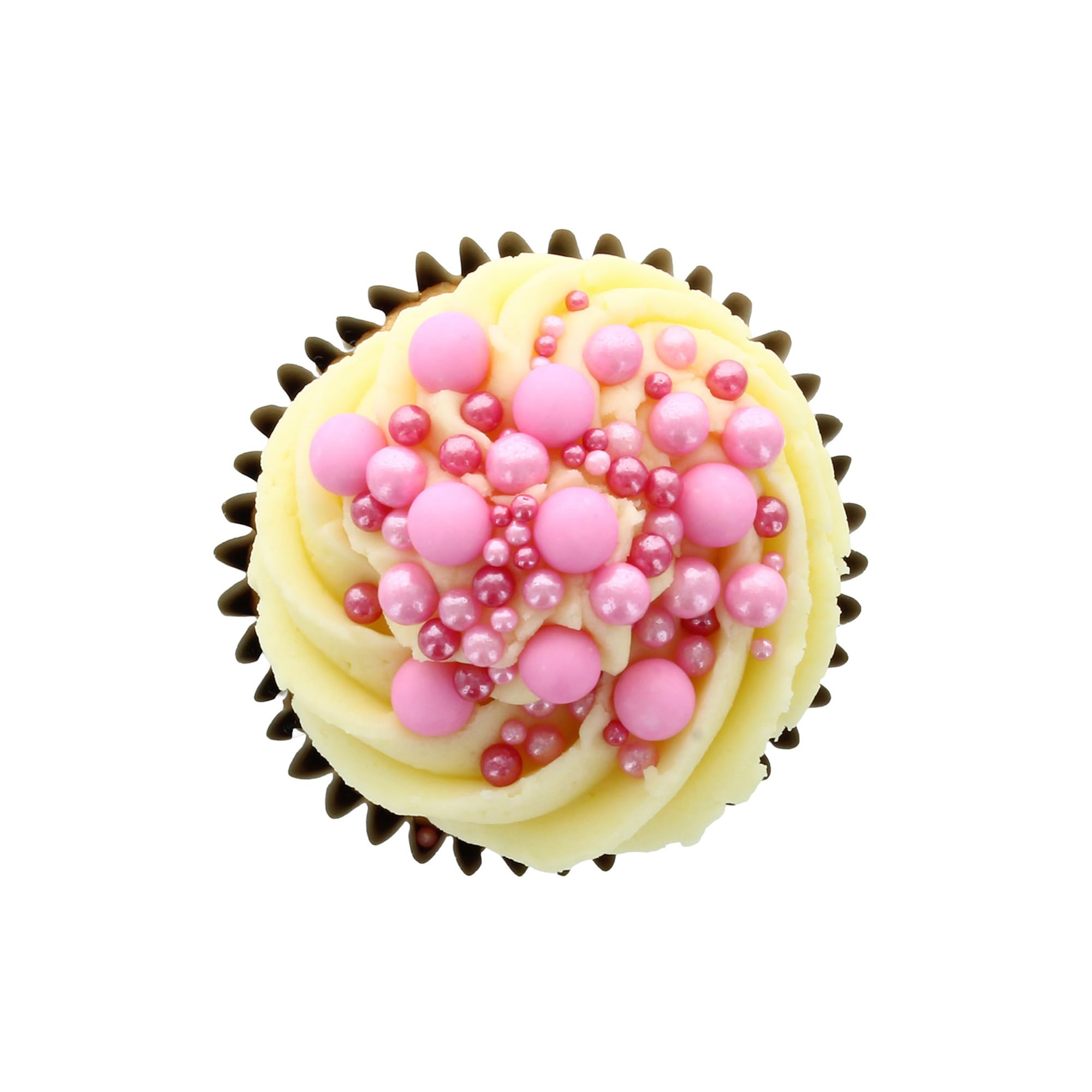 Baked with Love Candy Pearl Sprinkles - Pink Sugar Balls for Cakes | 100g Resealable Bottle 8