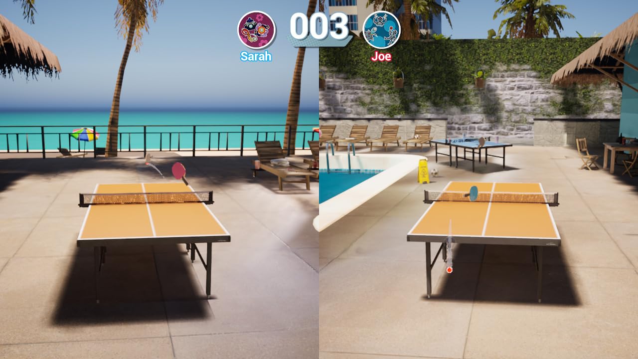 Tip Top Table Tennis - Nintendo Switch Kit with Bats & Net 13