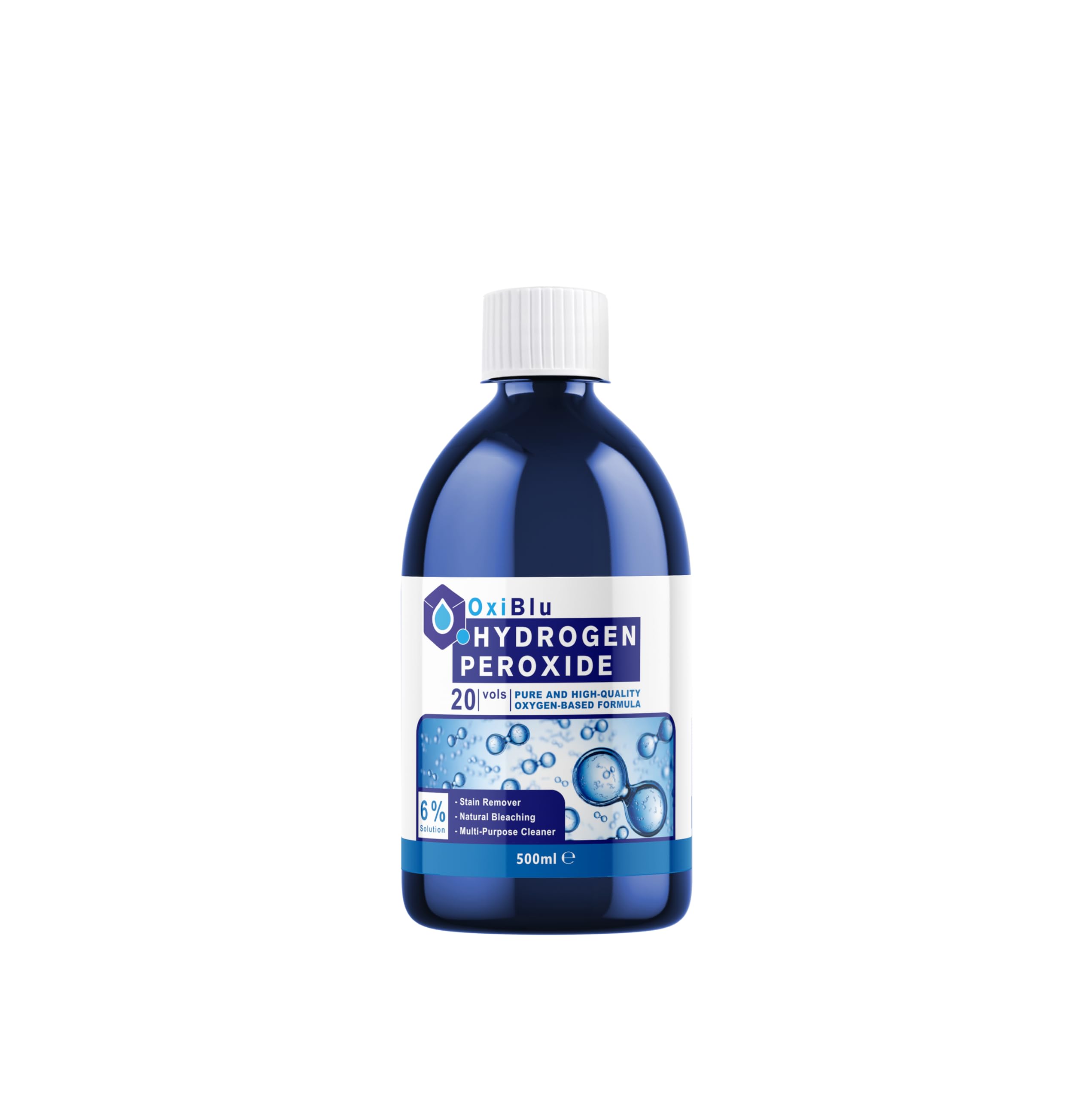 OxiBlu Hydrogen Peroxide 6% All-Purpose Cleaner - 500ml Liquid, Unscented