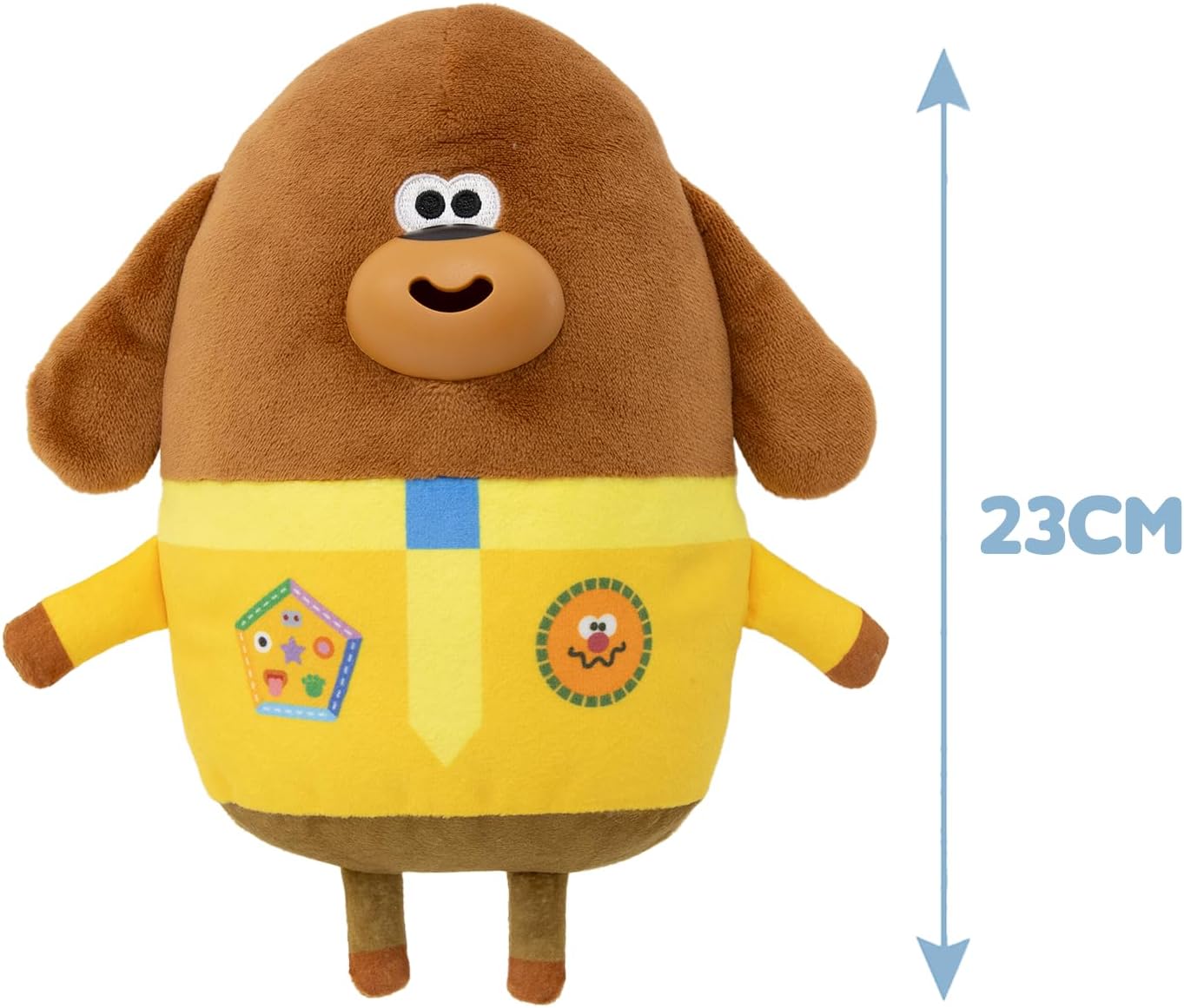 Hey Duggee Silly Sounds Duggee Teddy Bear - Squeeze & Laugh Interactive Plush Toy 6