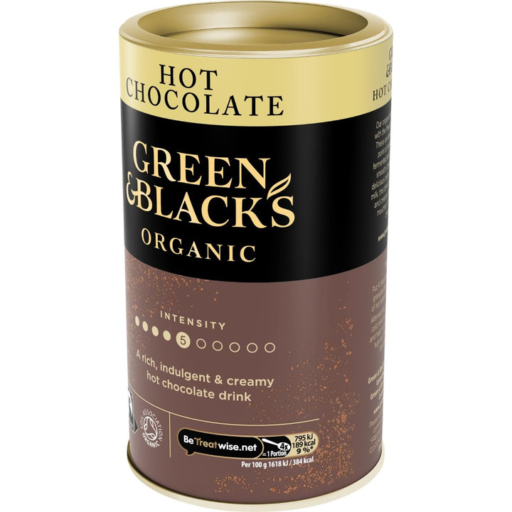 Green & Black's Organic Hot Chocolate - Rich & Indulgent Drinking Chocolate, 250g