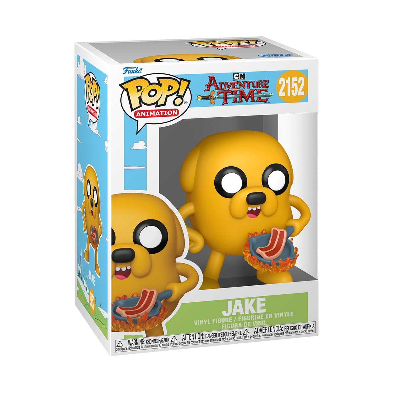 Funko Pop! Animation: Adventure Time - Jake the Dog - Collectable Vinyl Fig