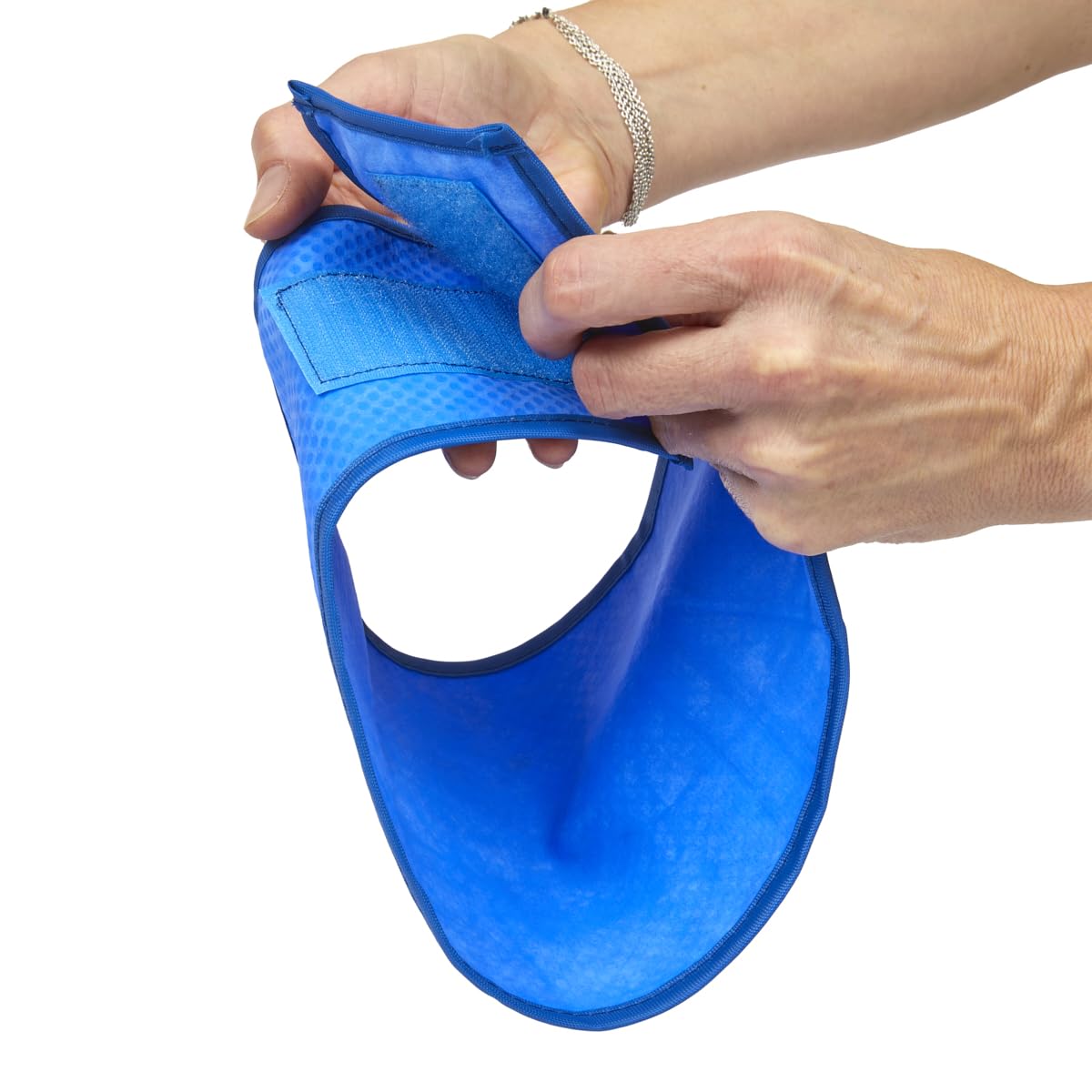 Petface Cooling Summer Blue Dog Bandana - Water-Activated Reusable | Large (38-52 cm Neck) 4