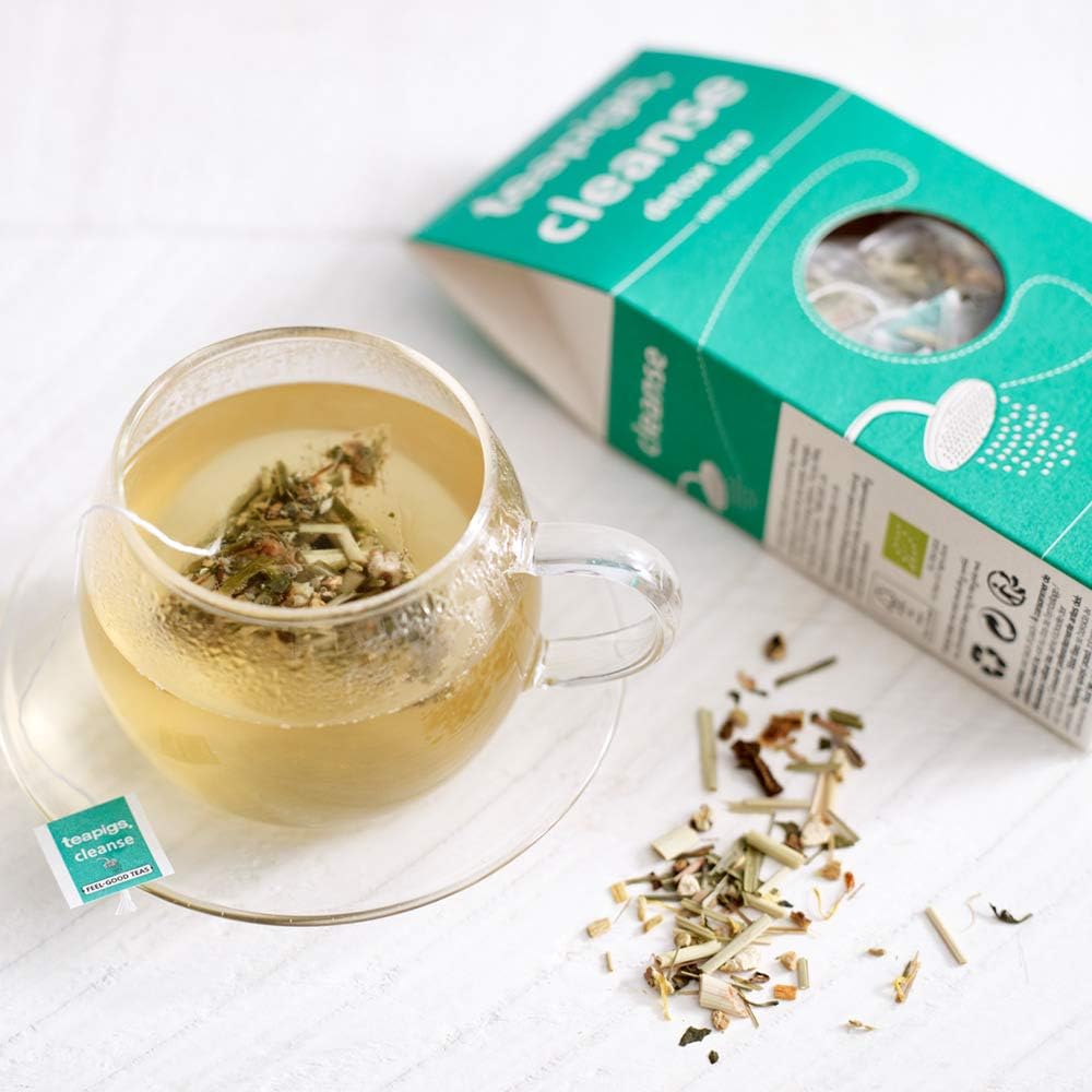 teapigs Cleanse Detox Tea, 15-Count - Organic Herbal Tea with Lemongrass, Ginger & Coconut 7