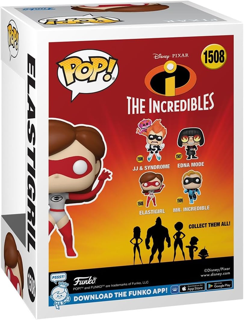 Funko Pop! Disney The Incredibles - Elastigirl Vinyl Figure (Model Number: 12345)