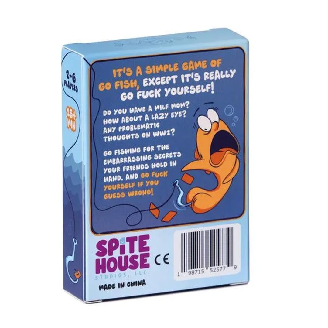 Go Fuck Yourself Card Game - Adult Go Fish Twist | 52 Cards | 2-10 Players | 15-30 Min 2