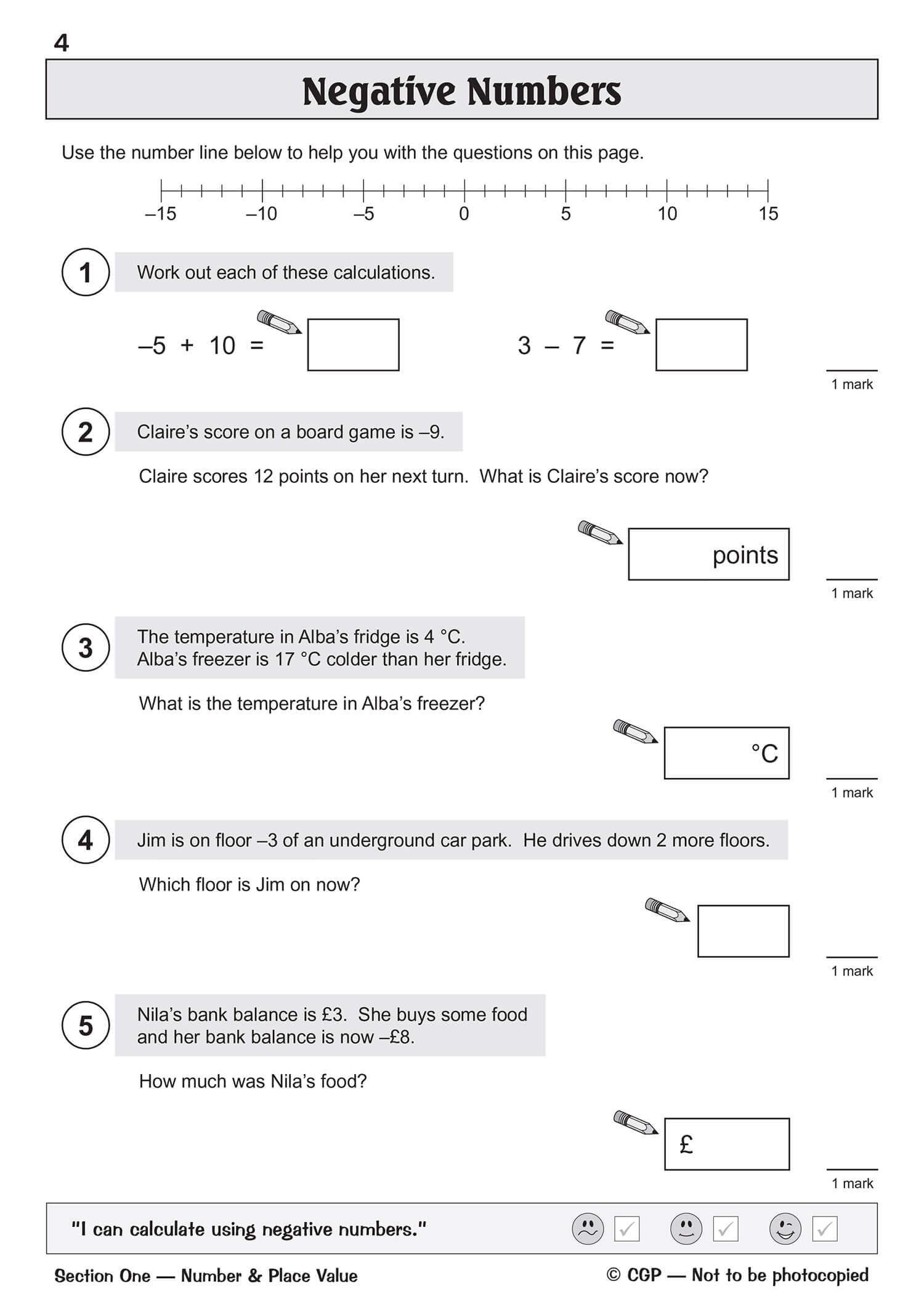CGP New KS2 Maths SATS Question Book - Ages 10-11 | Paperback | 104 Pages 4