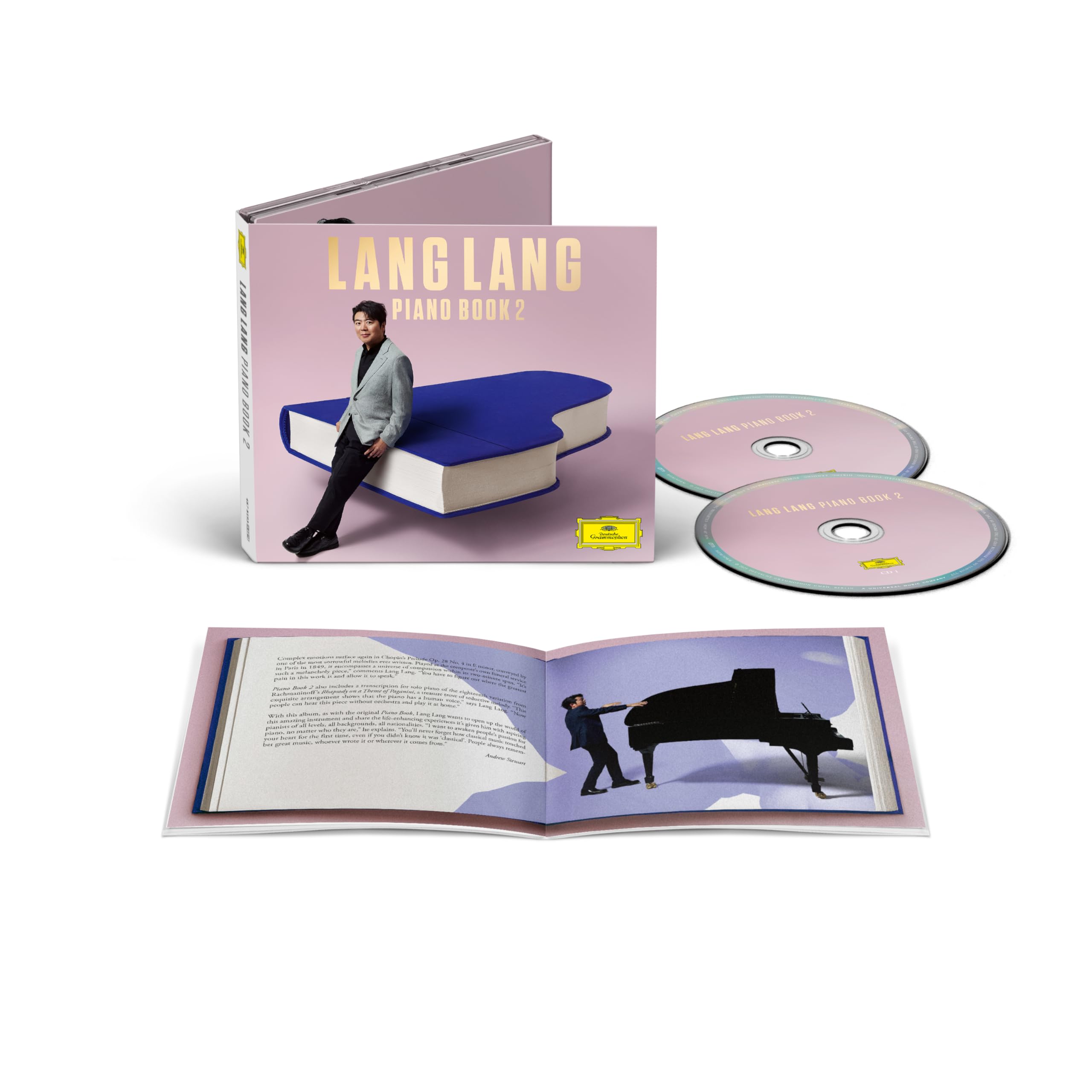 DG Lang Lang’s Piano Book 2 - Classical and Modern Piano Favorites Collection 2