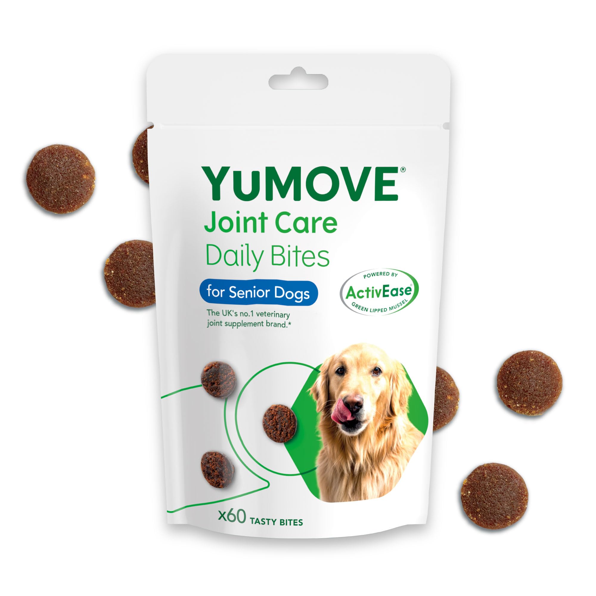 YuMOVE Senior Dog Joint Supplement - 60 Chews | Triple Action Support for Mobility