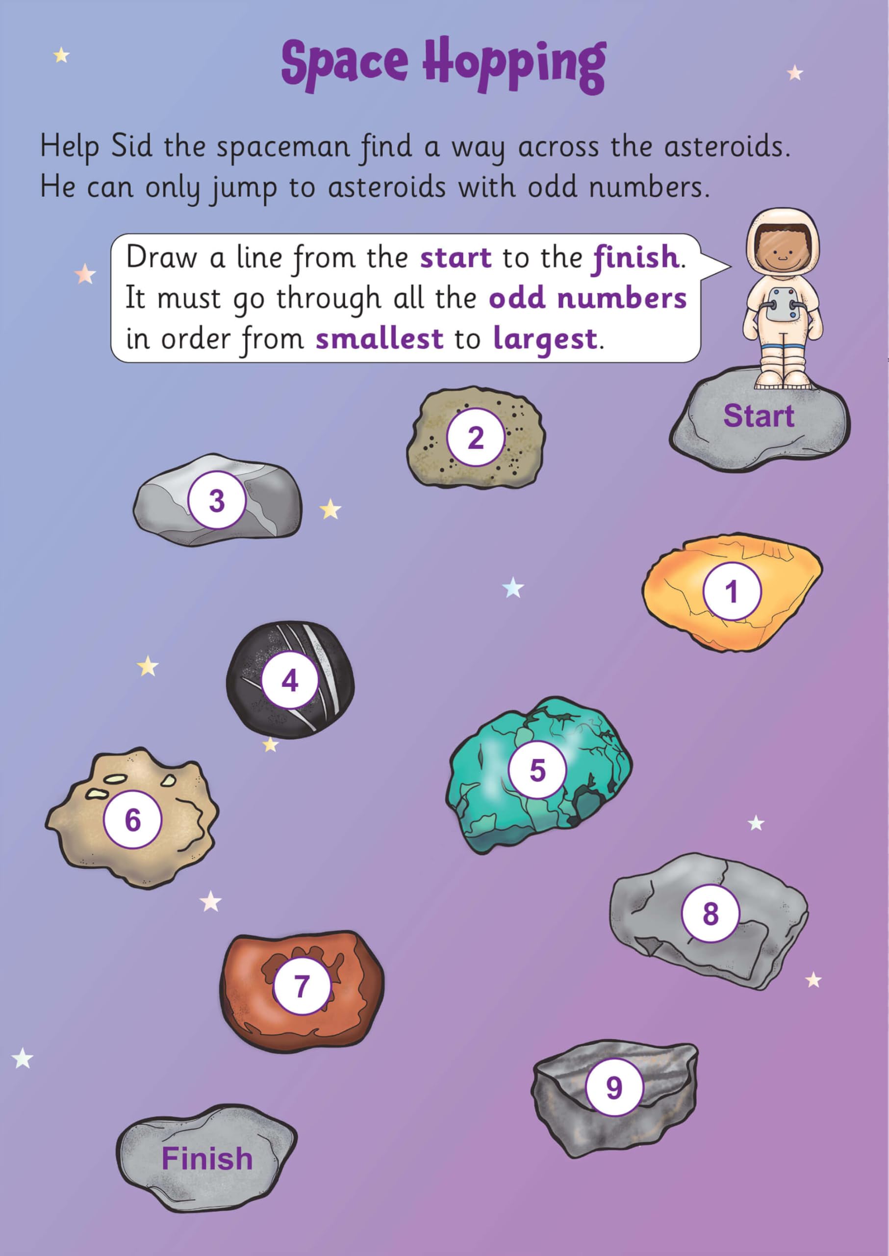 CGP Summer Unfoldable for Reception to Year 1 Maths & English Practice | Loose Leaf 4