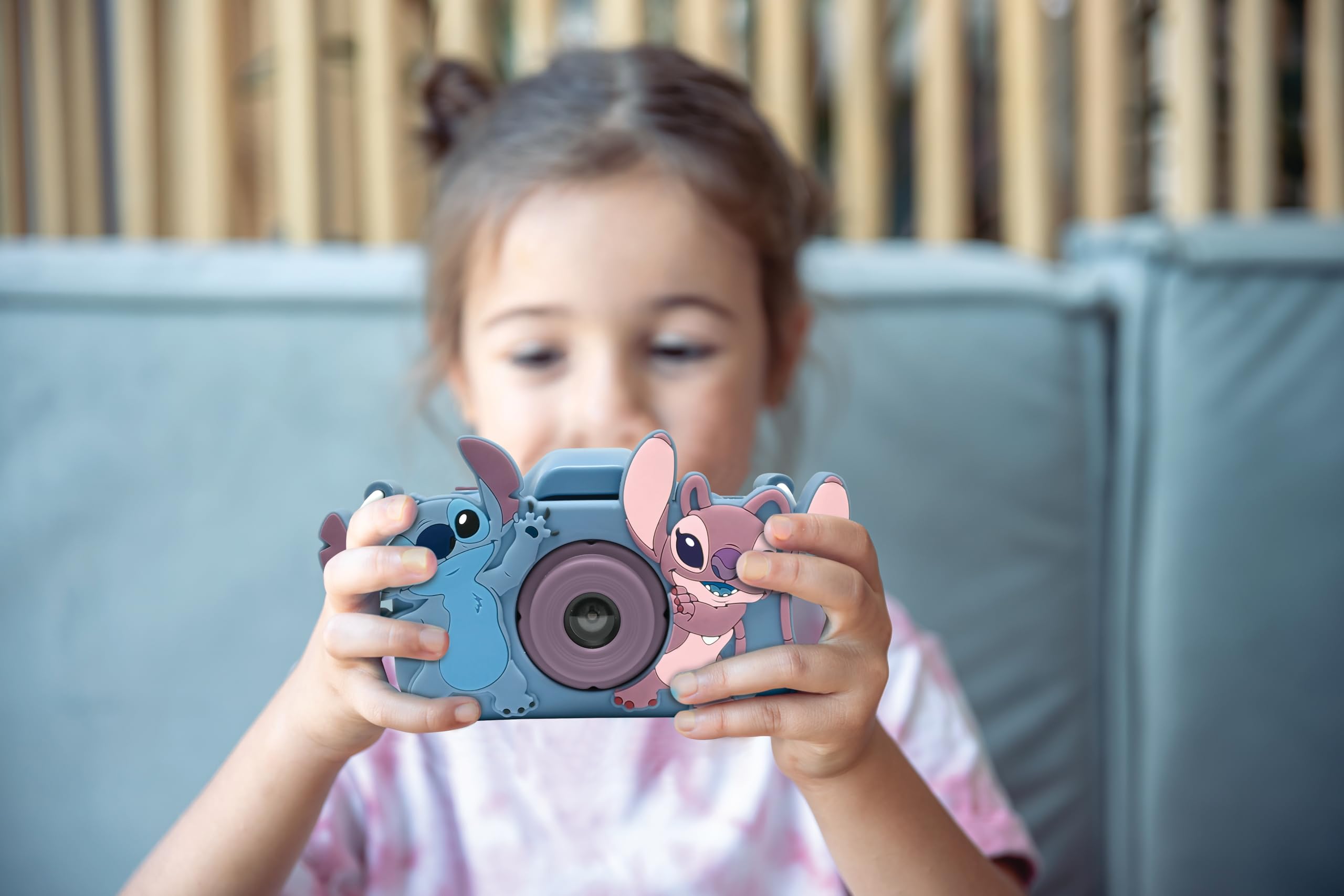 Lexibook DJ078D Disney Stitch 4-in-1 Kids Digital Camera with 8GB Card, MP3 Player & Games 10