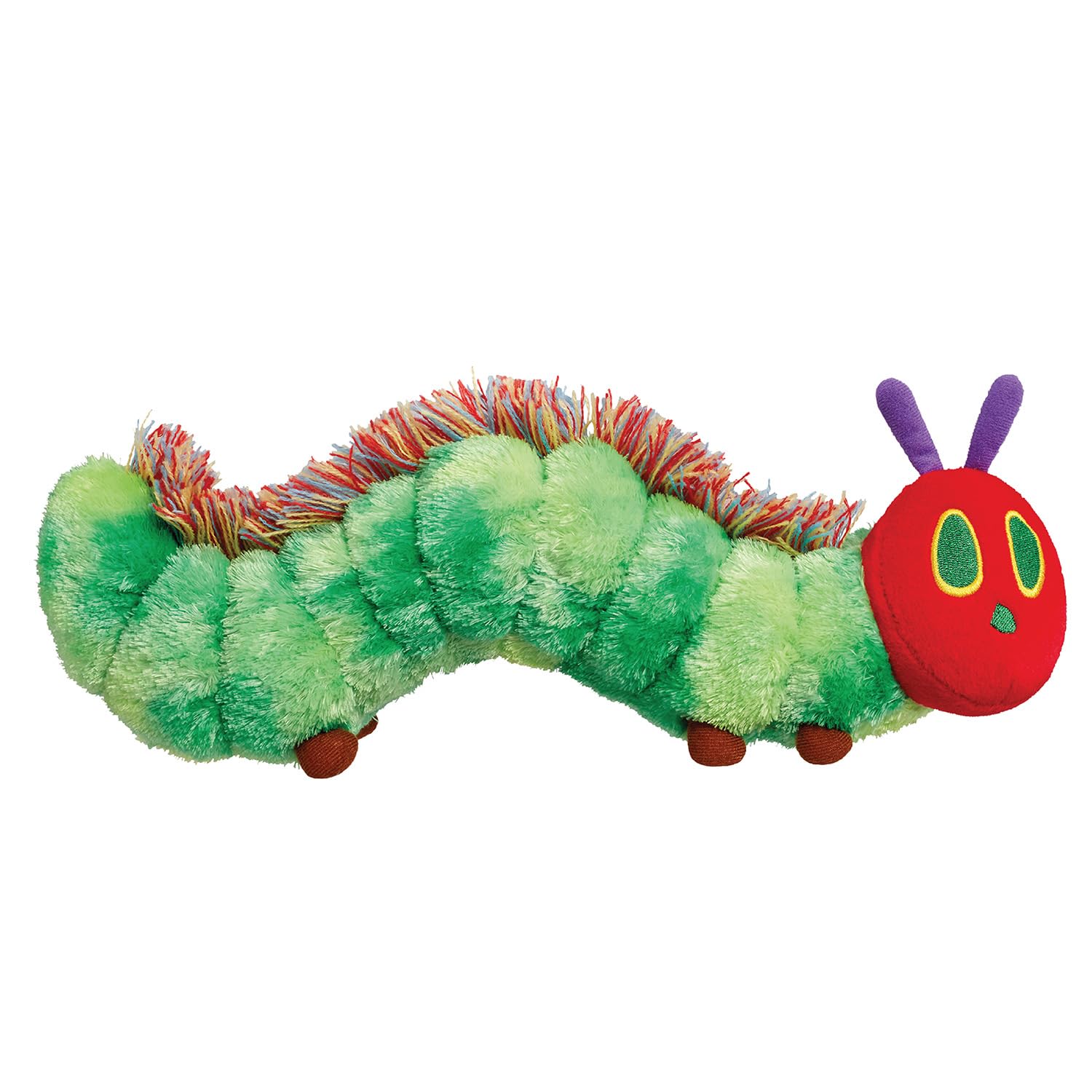 Very Hungry Caterpillar Soft Plush Toy - Tactile Fluffy Spine, 0+ Months 1