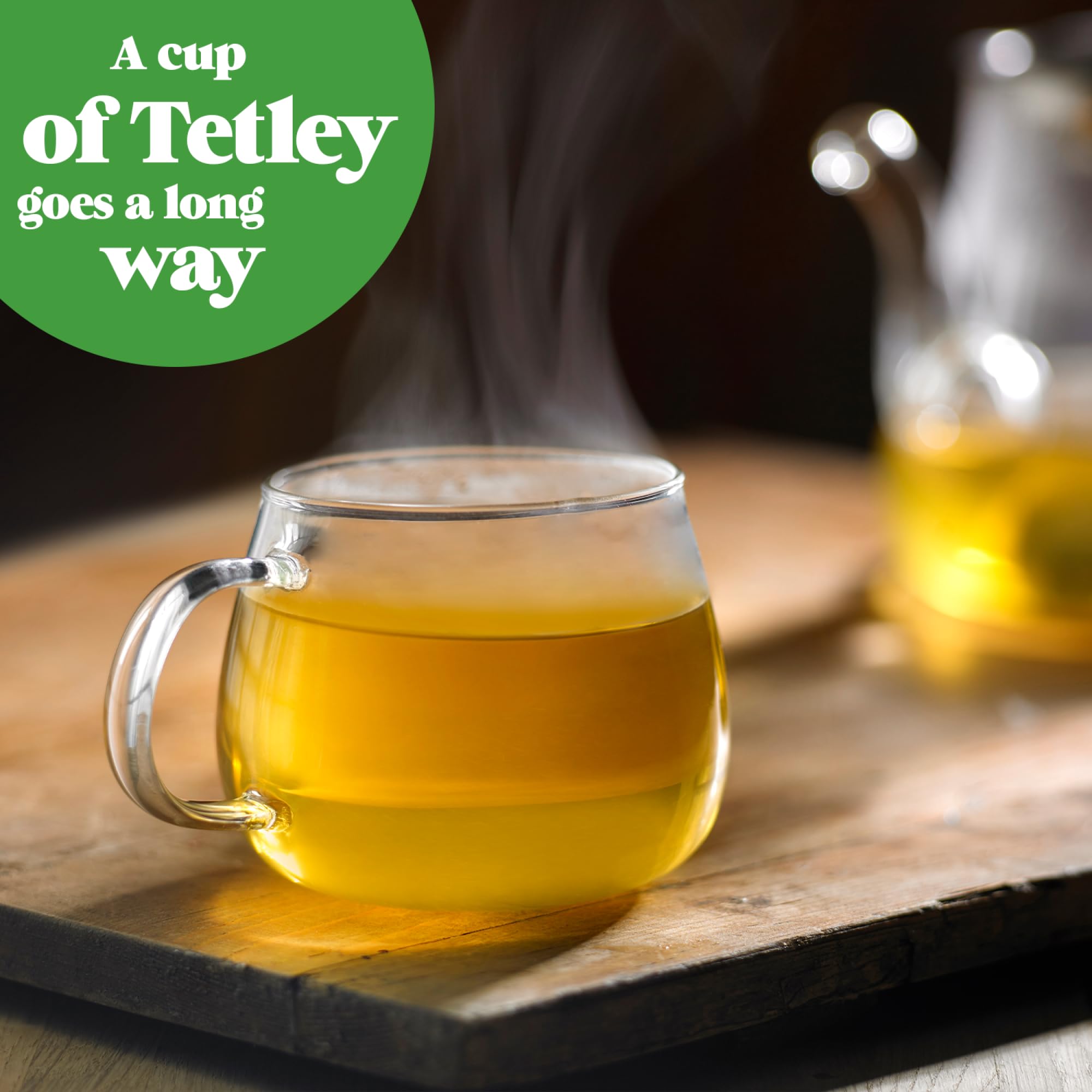 Tetley Pure Green Tea - 50 Bags, Naturally Smooth and Mellow Green Tea 2