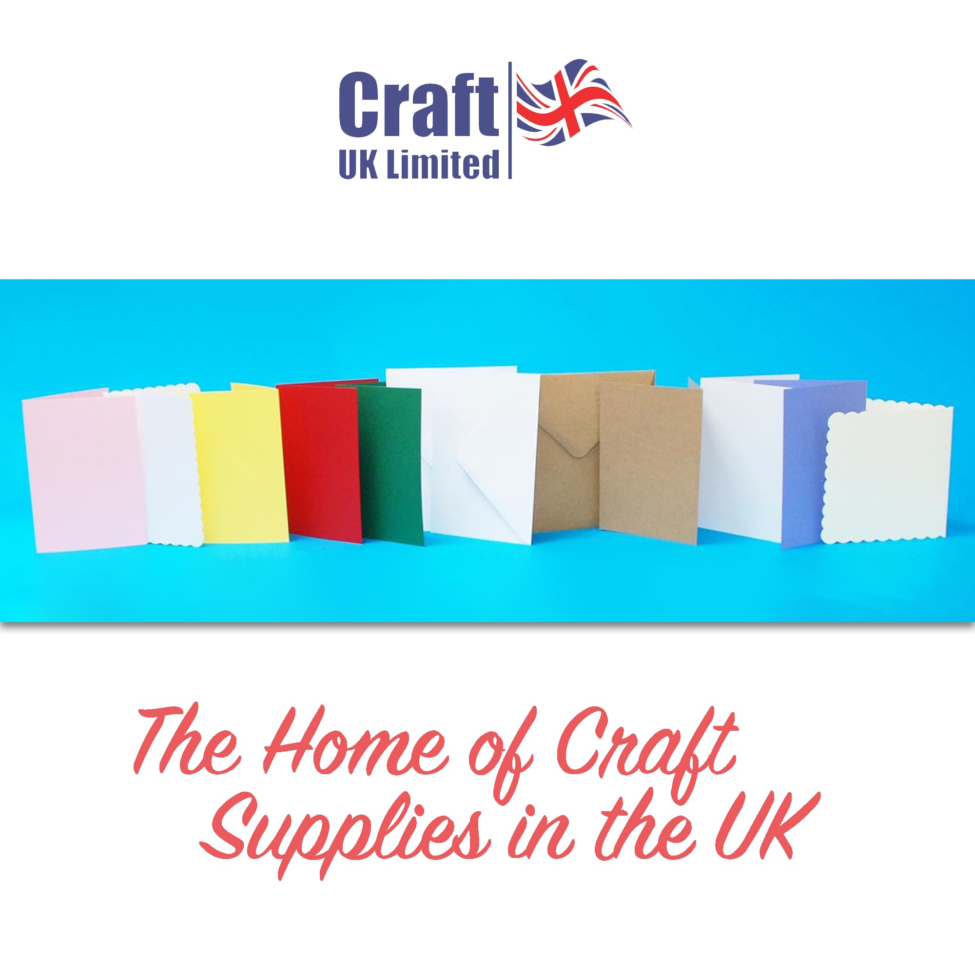 Craft UK W121 Hammered Card Stock - White | A4 | 300 gsm | 100 Sheets 9