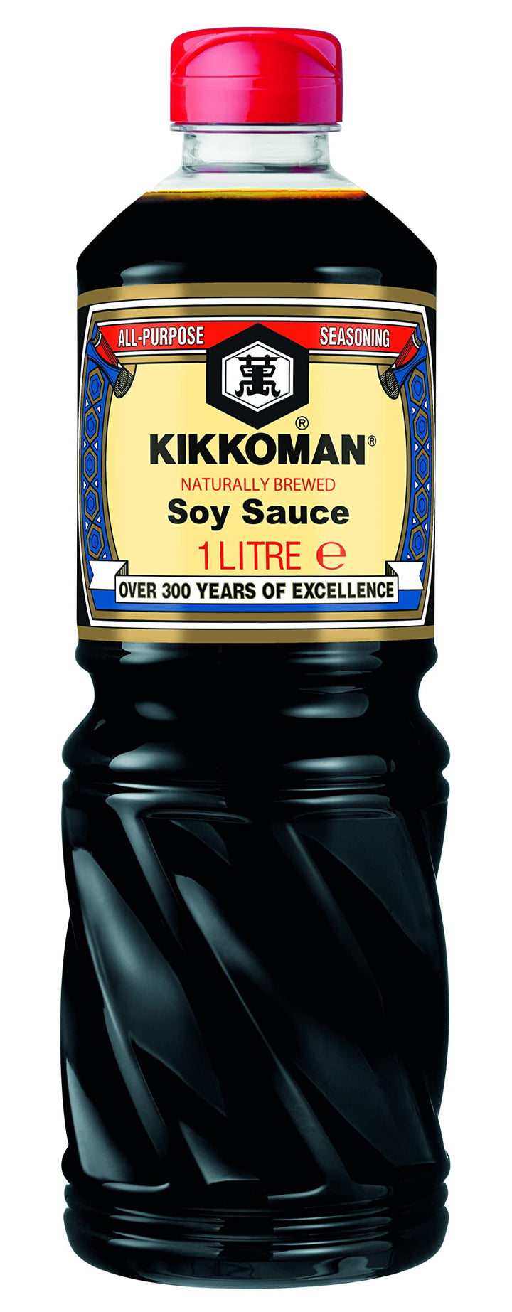 Kikkoman - Soy Sauce 1 Litre Naturally Brewed