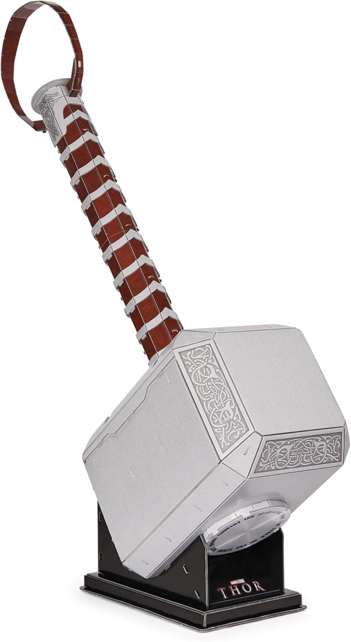 4D Build - Marvel Mjolnir Hammer Model Kit 3D Puzzle (87 Pieces)