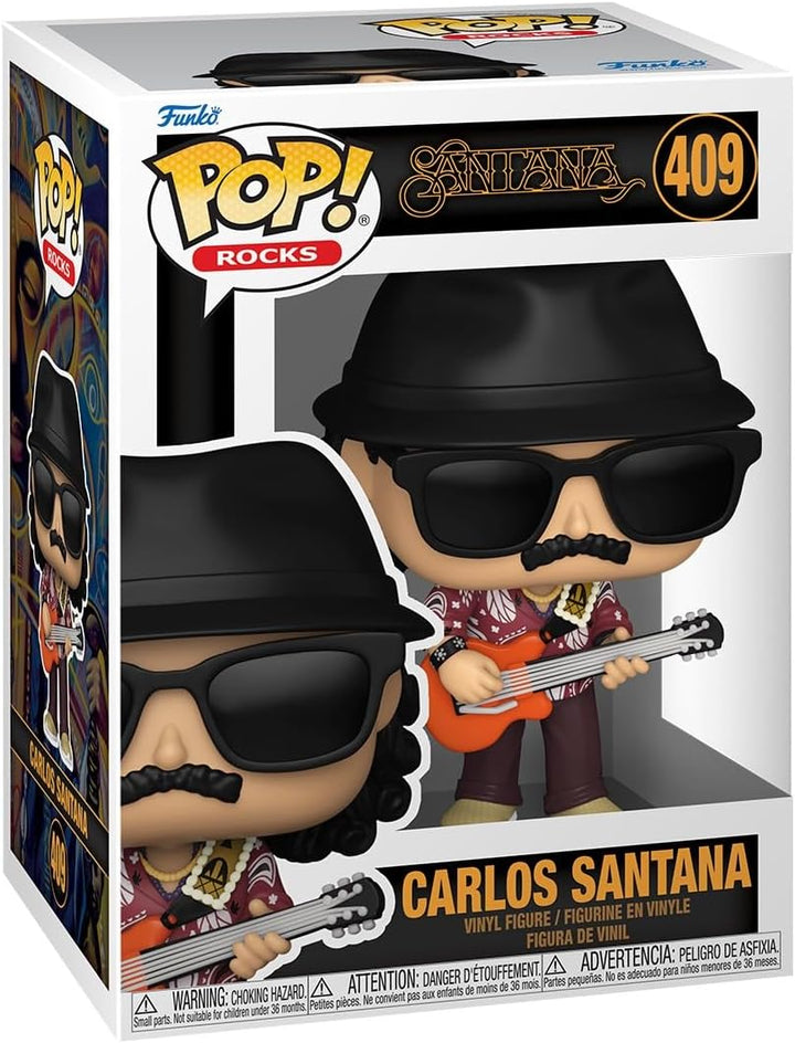 Funko Pop! Rocks - Carlos Santana Vinyl Figure (Model Number: 12345)