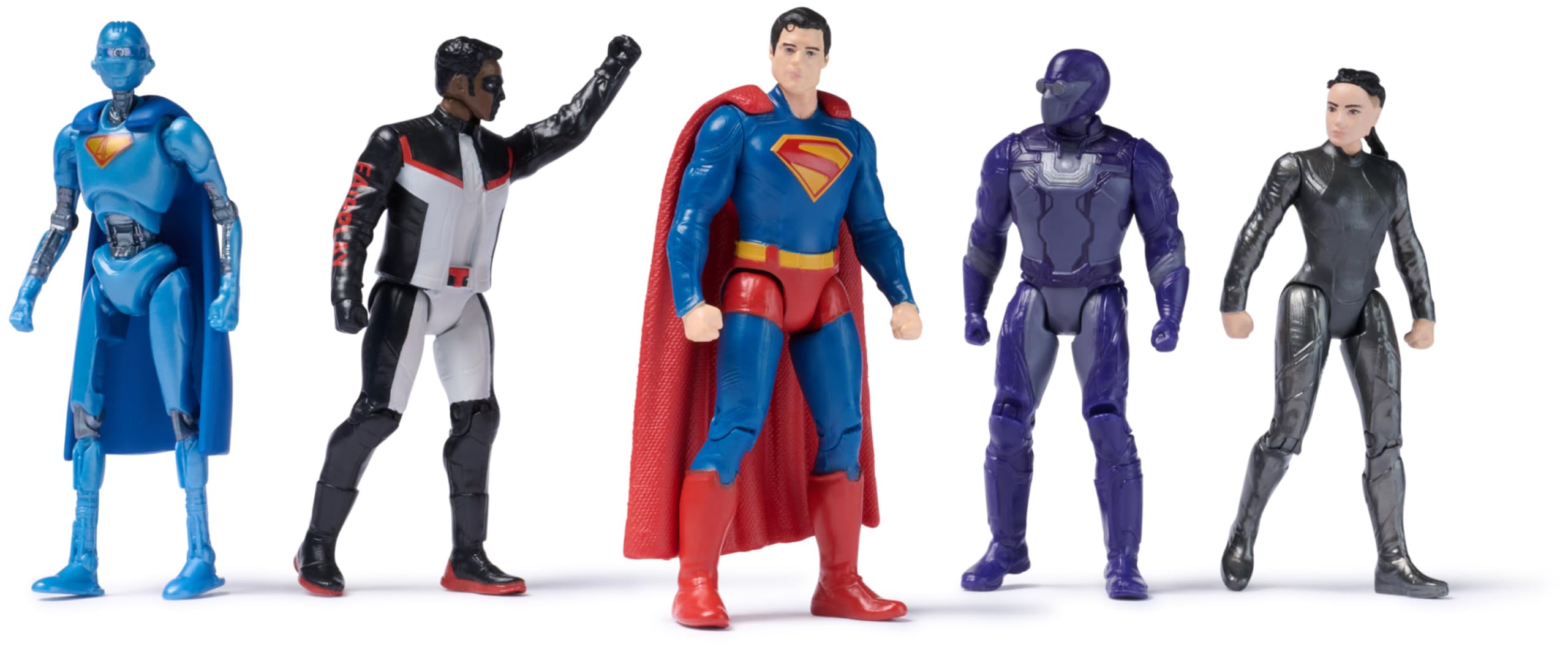 DC Comics Superman Heroes vs. Villains 5-Pack - 7 cm Action Figures for Kids 4-15 2