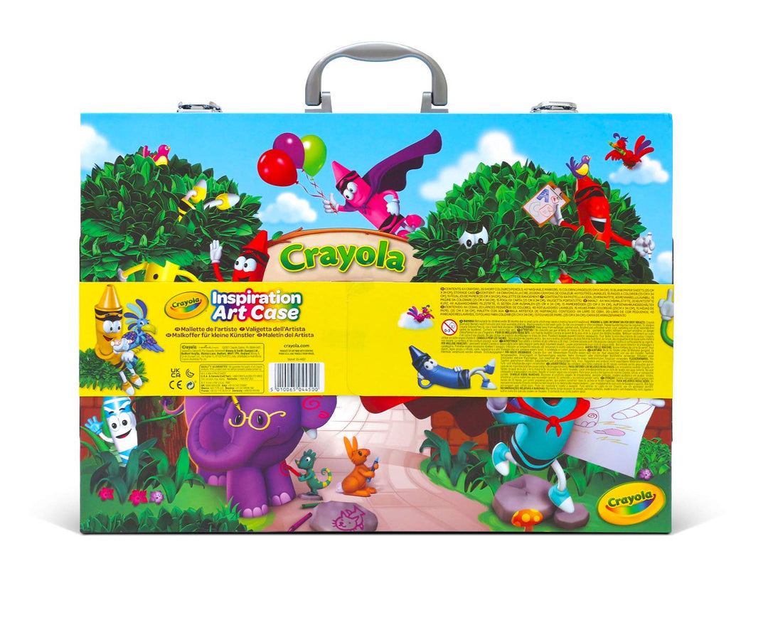 Crayola Inspiration Art Case - 155-Piece Kids Art Supply Set with Crayons, Markers & Pencils